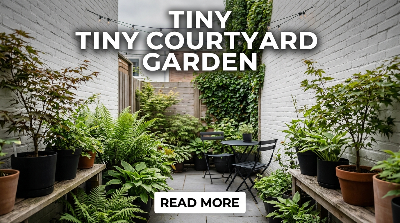 Tiny Courtyard Garden