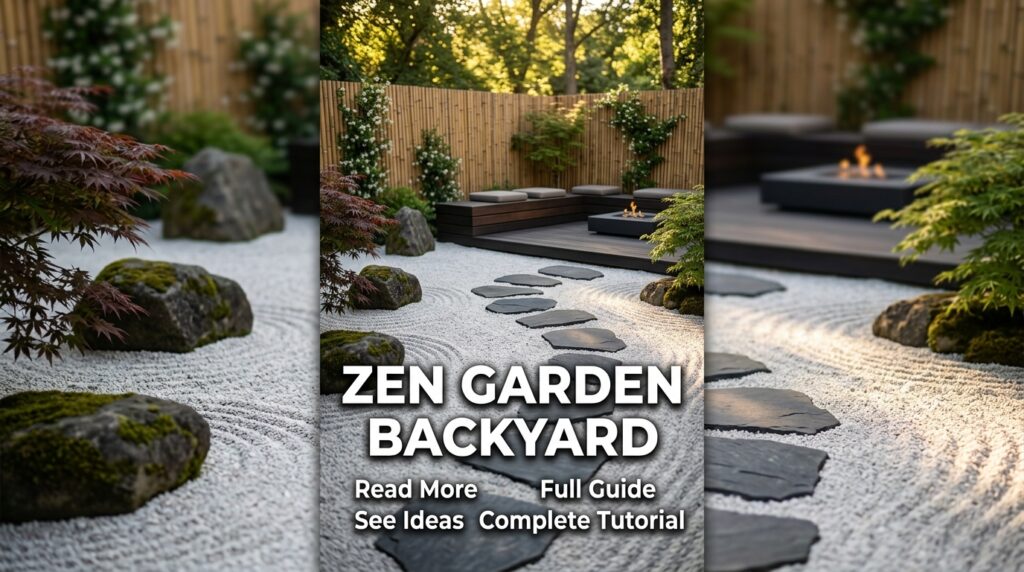 Zen Garden Backyard