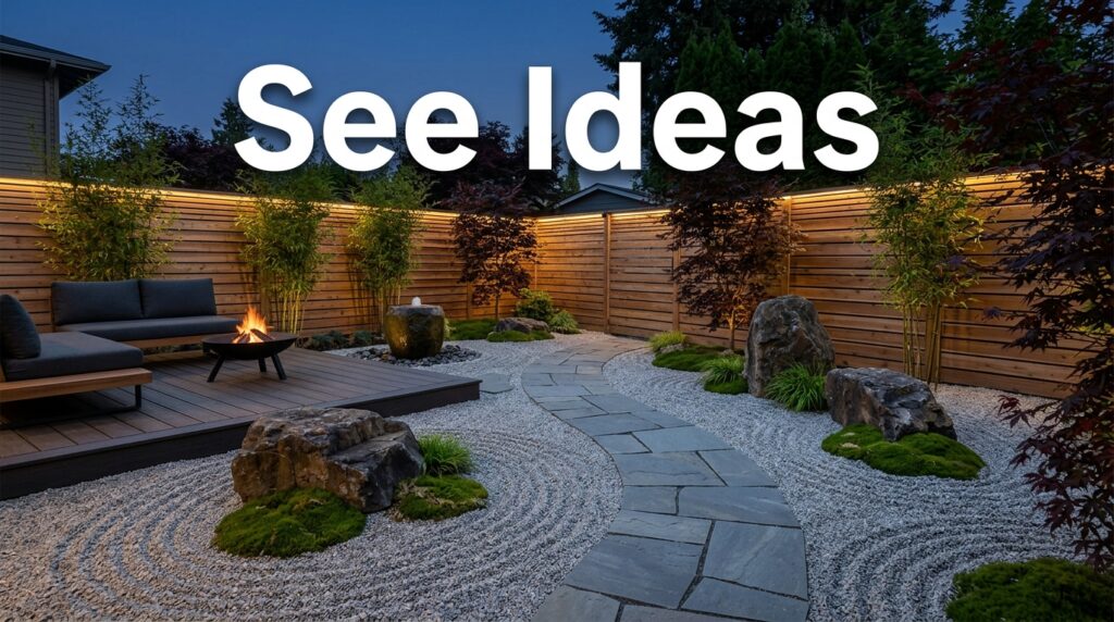 Zen Garden Backyard