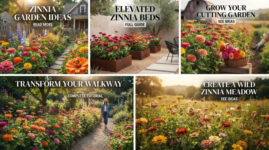 Zinnias Garden Ideas