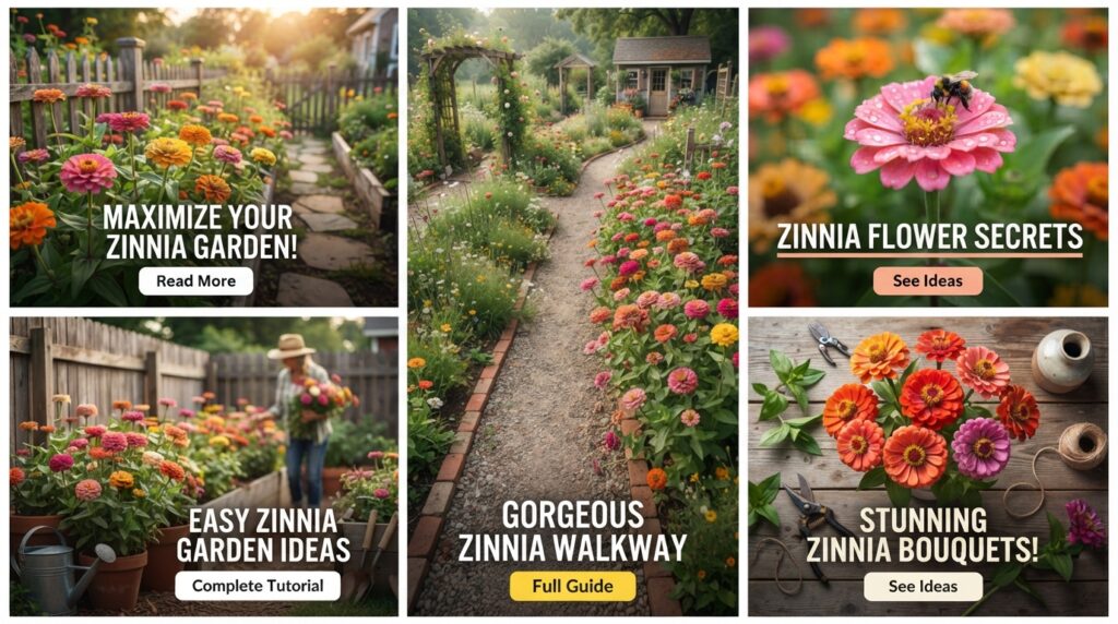 Zinnias Garden Ideas
