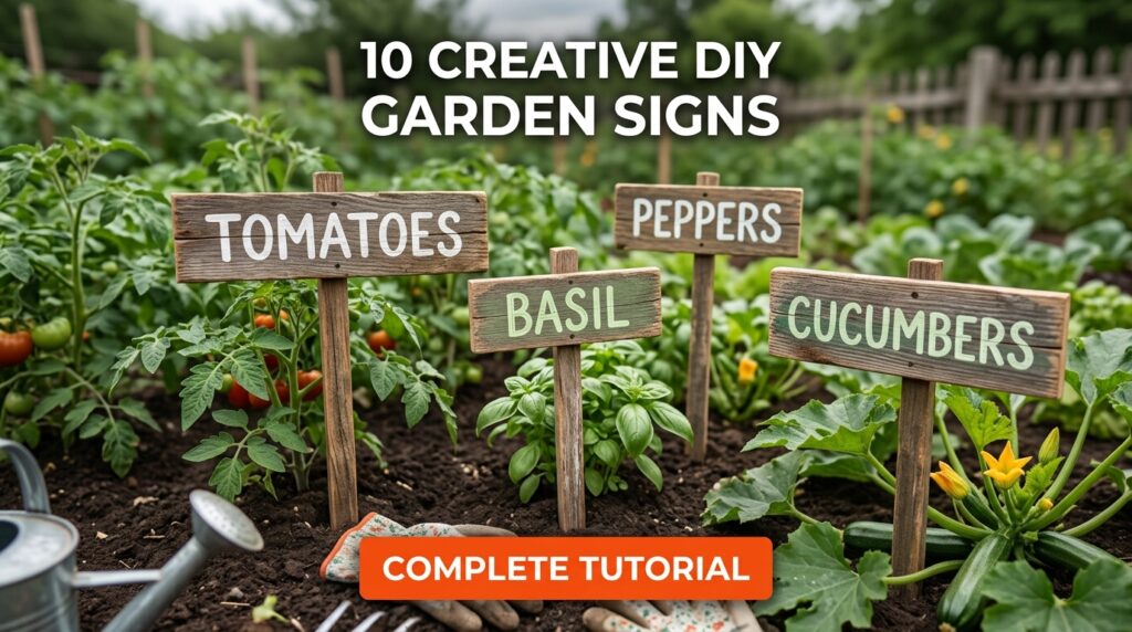 Garden Signs DIY