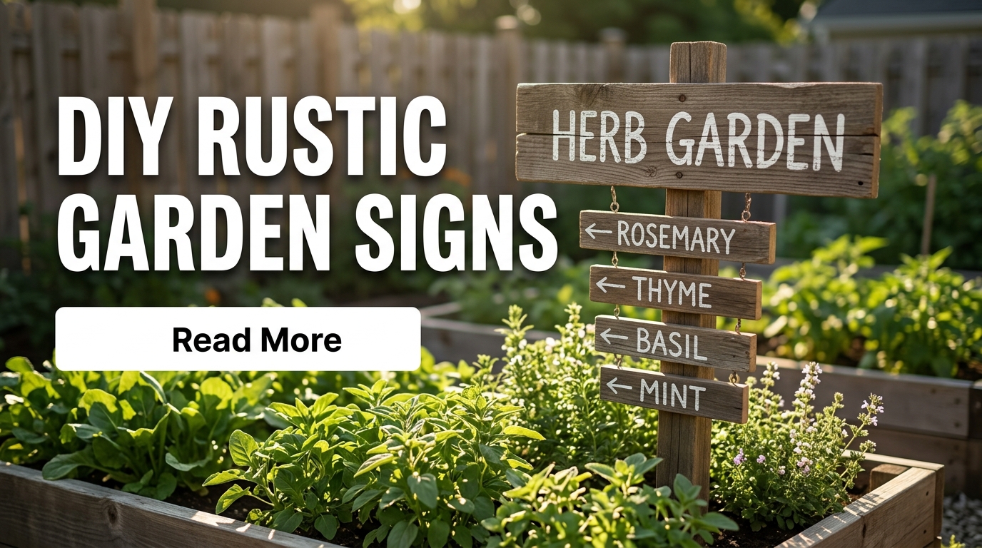 Garden Signs DIY