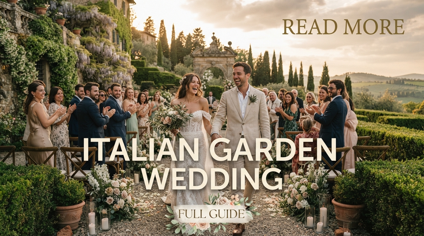 Italian Garden Wedding