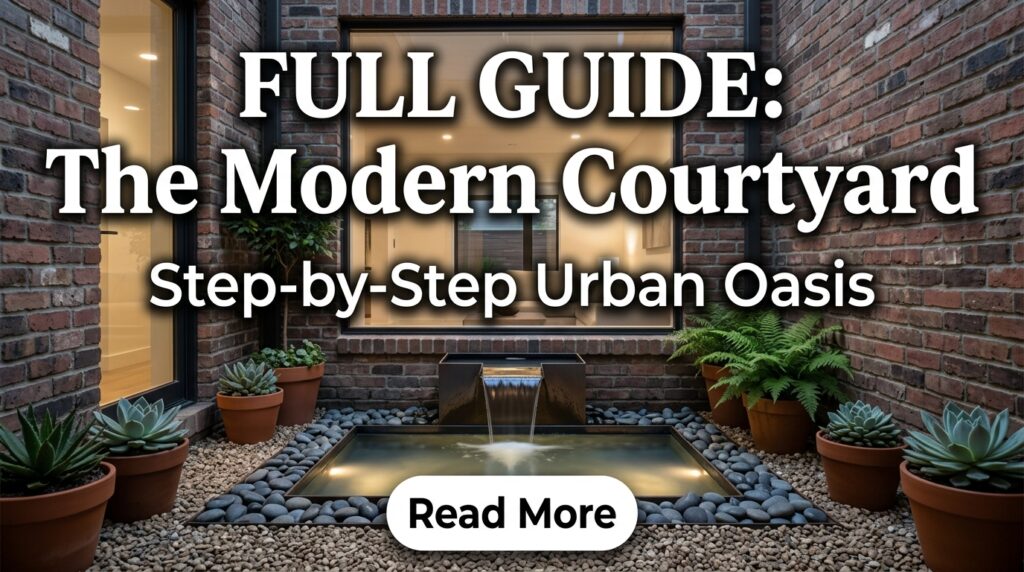 Tiny Courtyard Garden