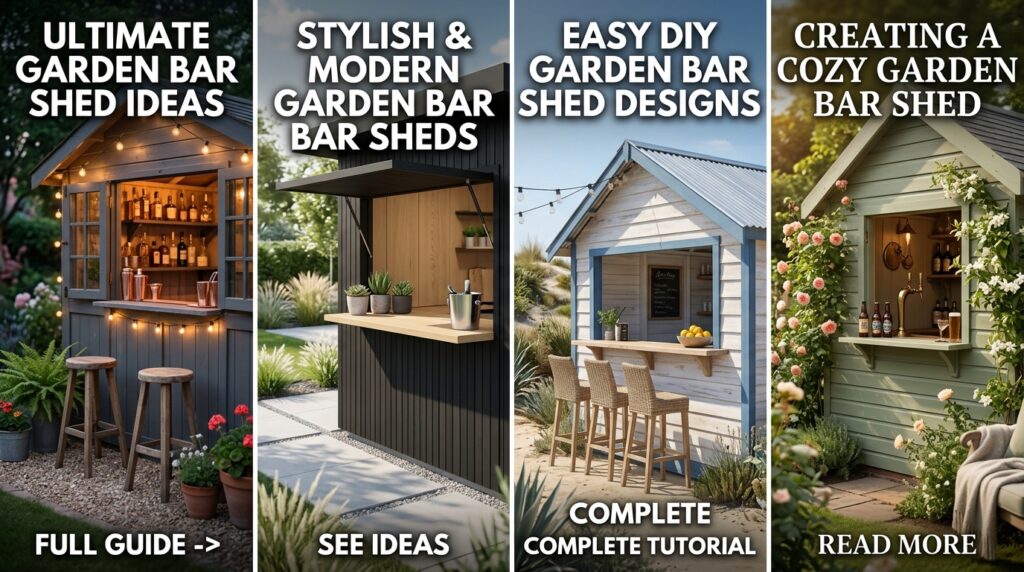 Garden Bar Shed