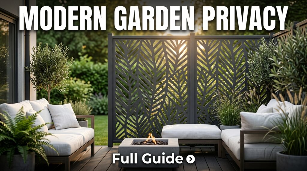 Garden Privacy Screen