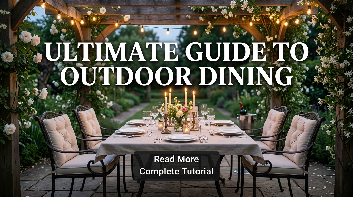 Garden Table and Chairs Ideas