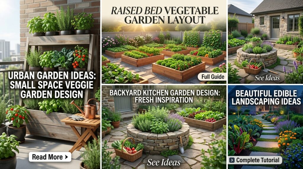 Home Vegetable Garden Design