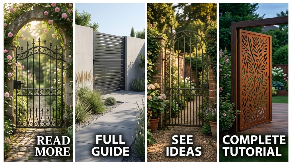 Metal Garden Gates