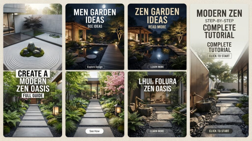 Modern Zen Garden