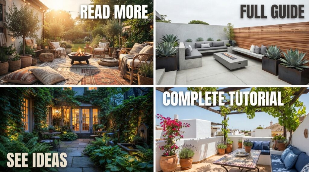 Patio Garden Design