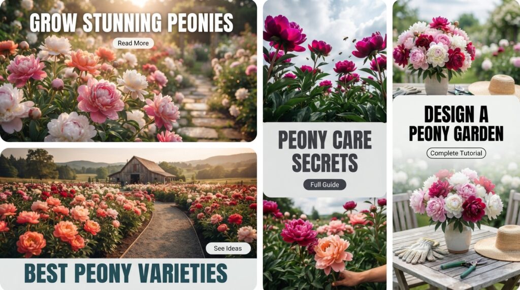 Peonies Garden
