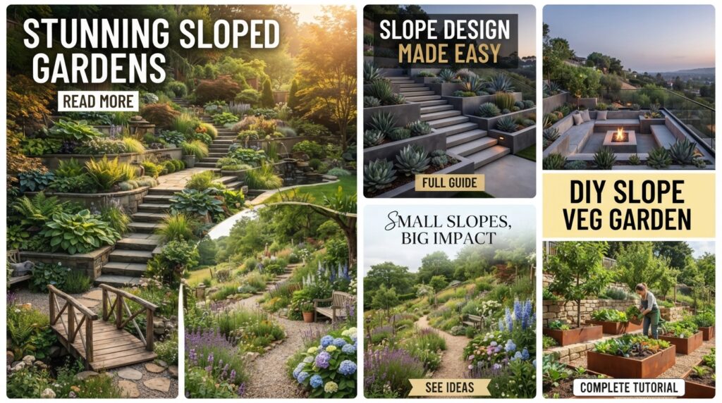 Sloping Garden Ideas
