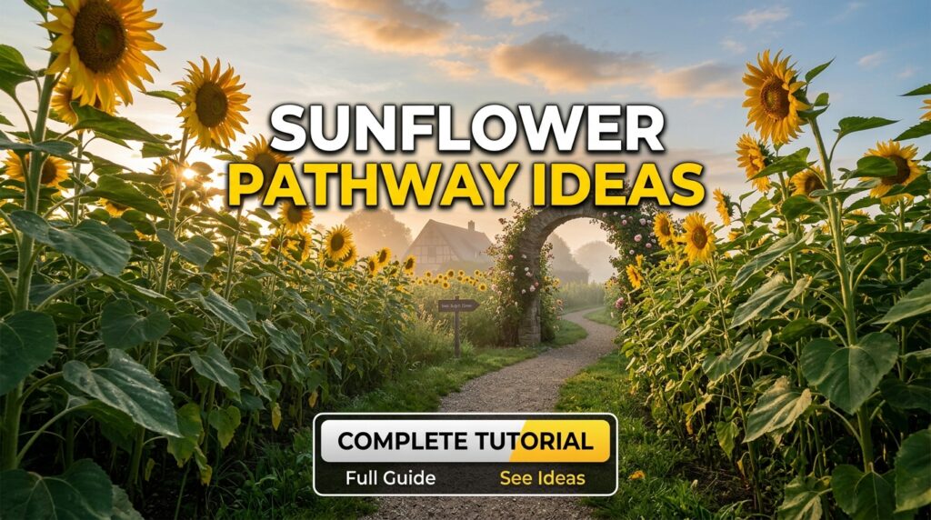 sunflower garden ideas