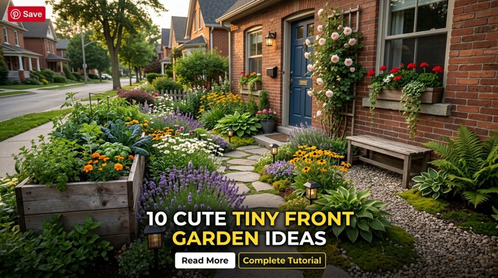 Tiny Front Garden Ideas