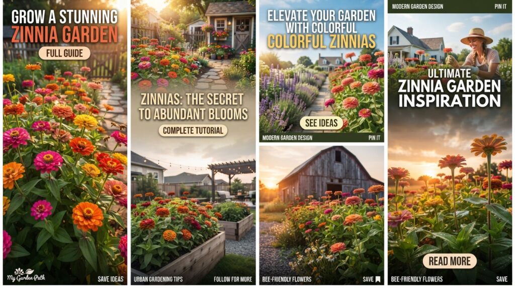 Zinnias Garden Ideas