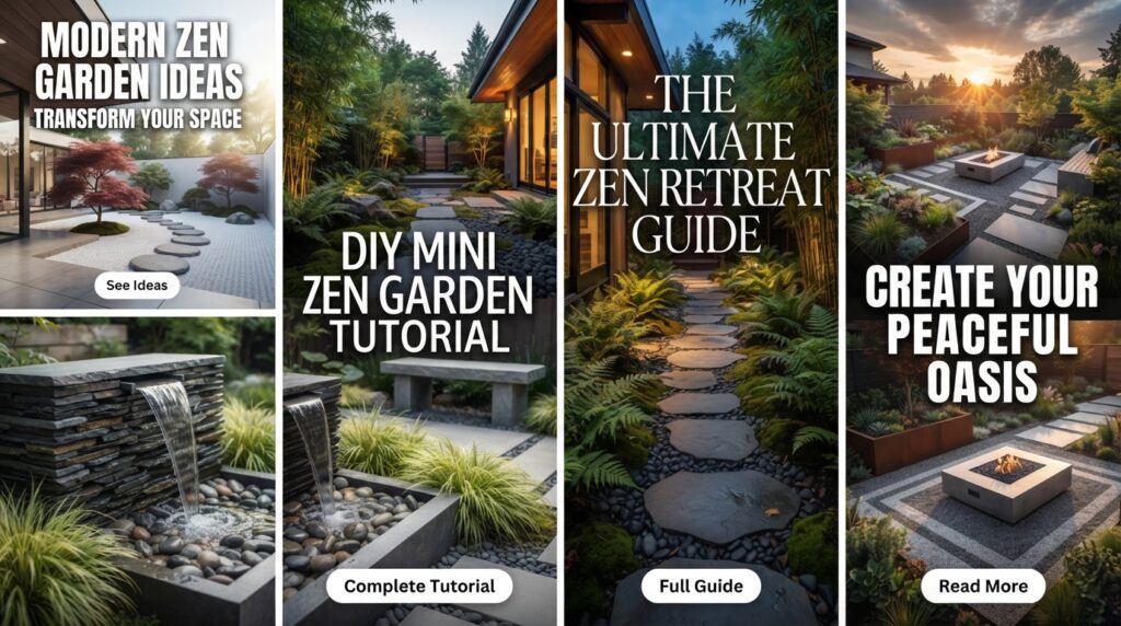 Modern Zen Garden