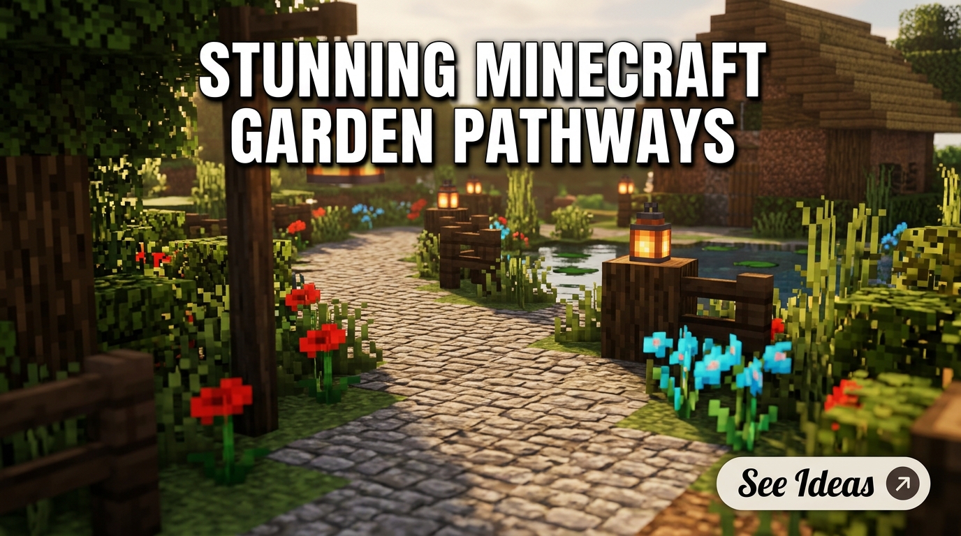 Minecraft Garden Decorations