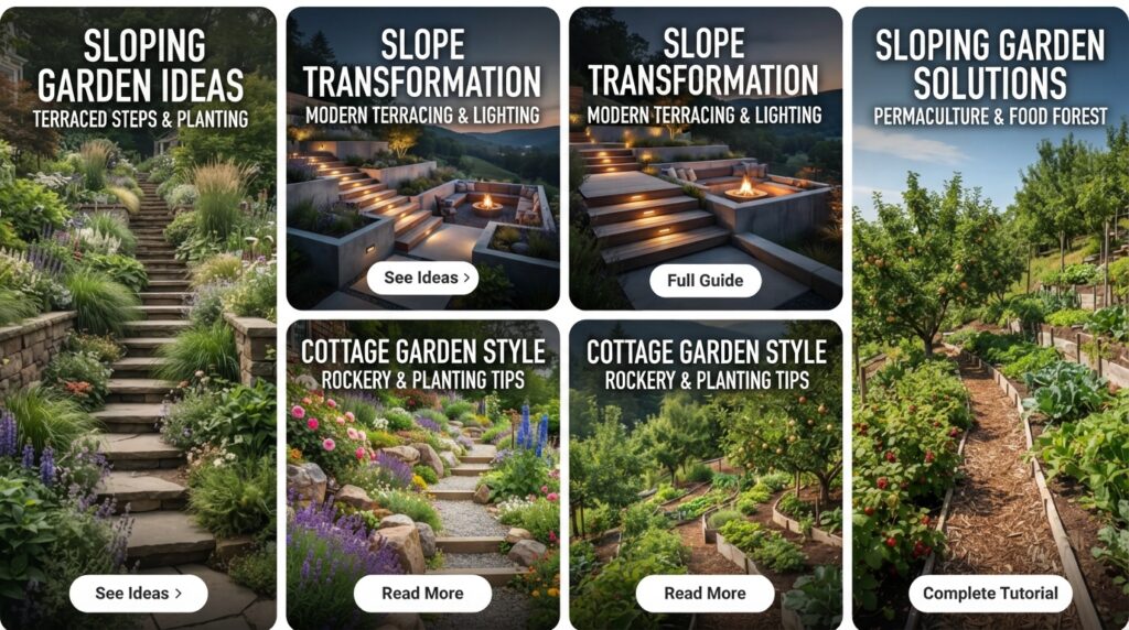 Sloping Garden Ideas