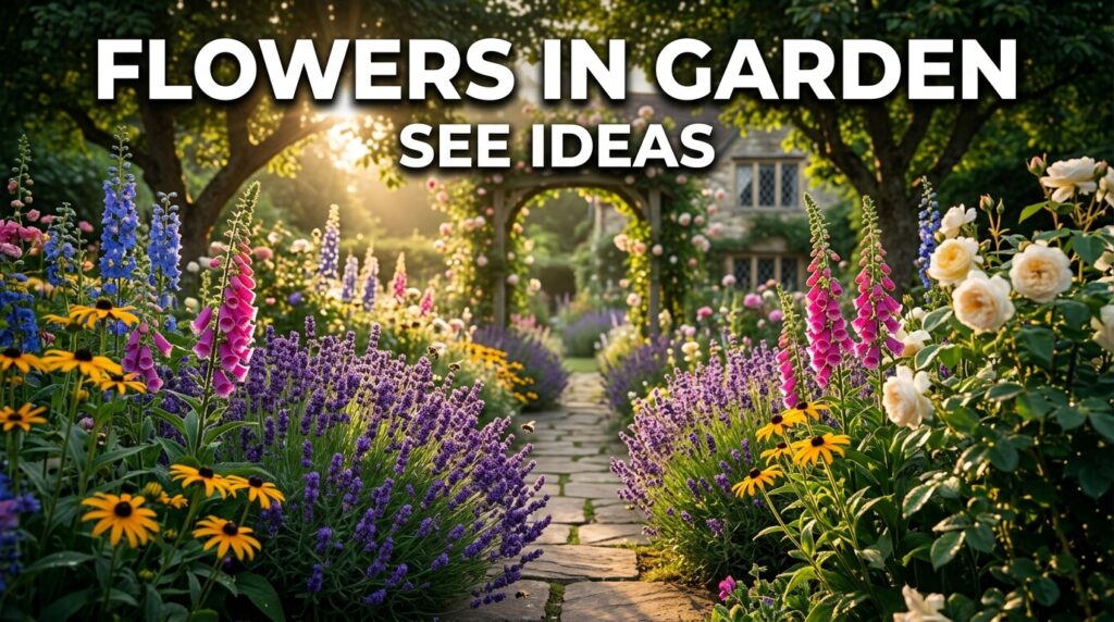 Flowers in Garden