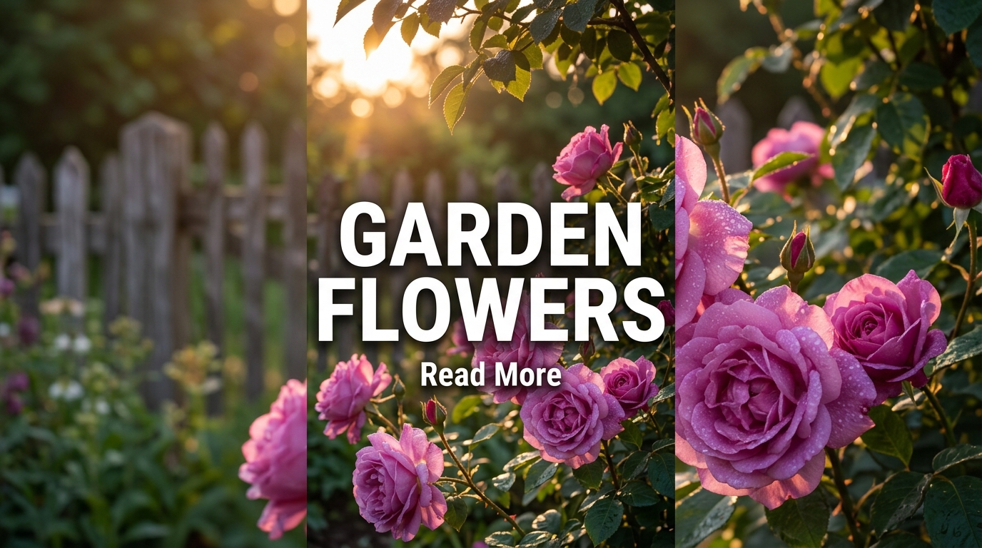 Flowers in Garden