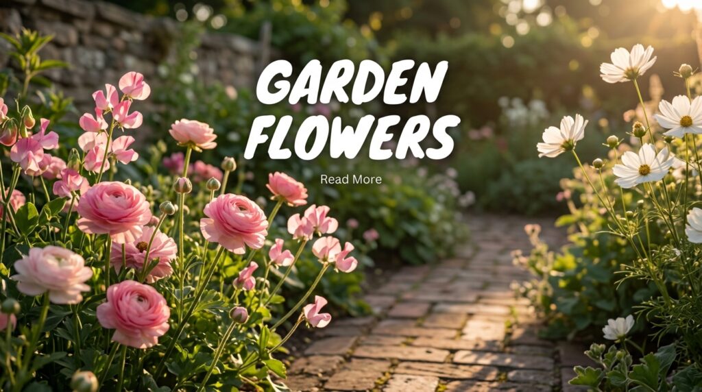 Flowers in Garden